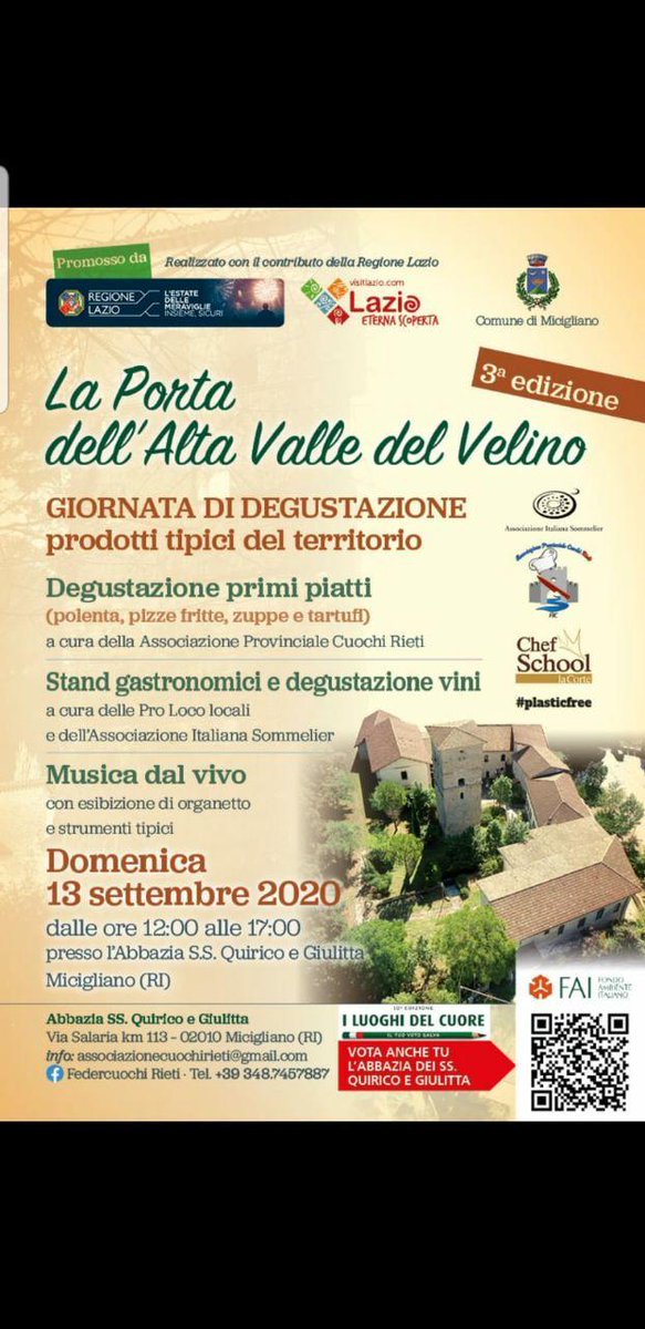 agrivallesanta's tweet photo. Valle Santa a La porta dell'Alta Valle del Velino 👏😋 https://t.co/TZBYi2a474