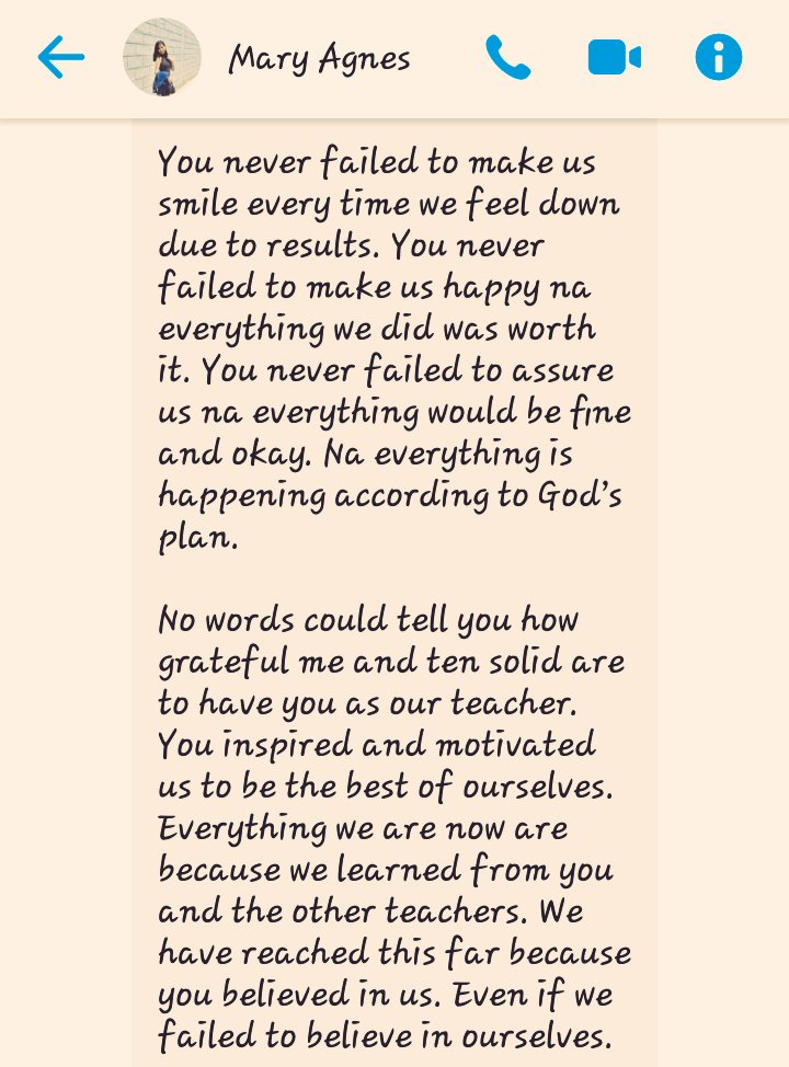 rain_none20's tweet photo. This is for you Lord🙏. I am nothing without YOU❤. We work for this vocation together since then up to now. I am only an instrument of your goodness. Please guide these young people of yours.

P.S. Who am i today is because of you(learners) you taught me life lessons everyday. https://t.co/NMqr9EYy9q