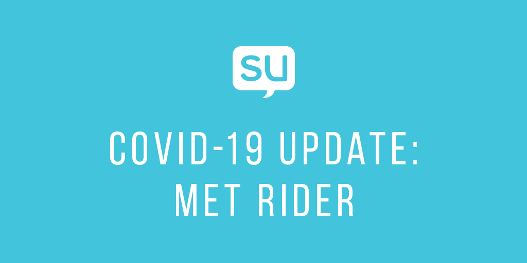 We have been informed that the MetRider service will not be running this year. We have asked the University for details on alternative options.