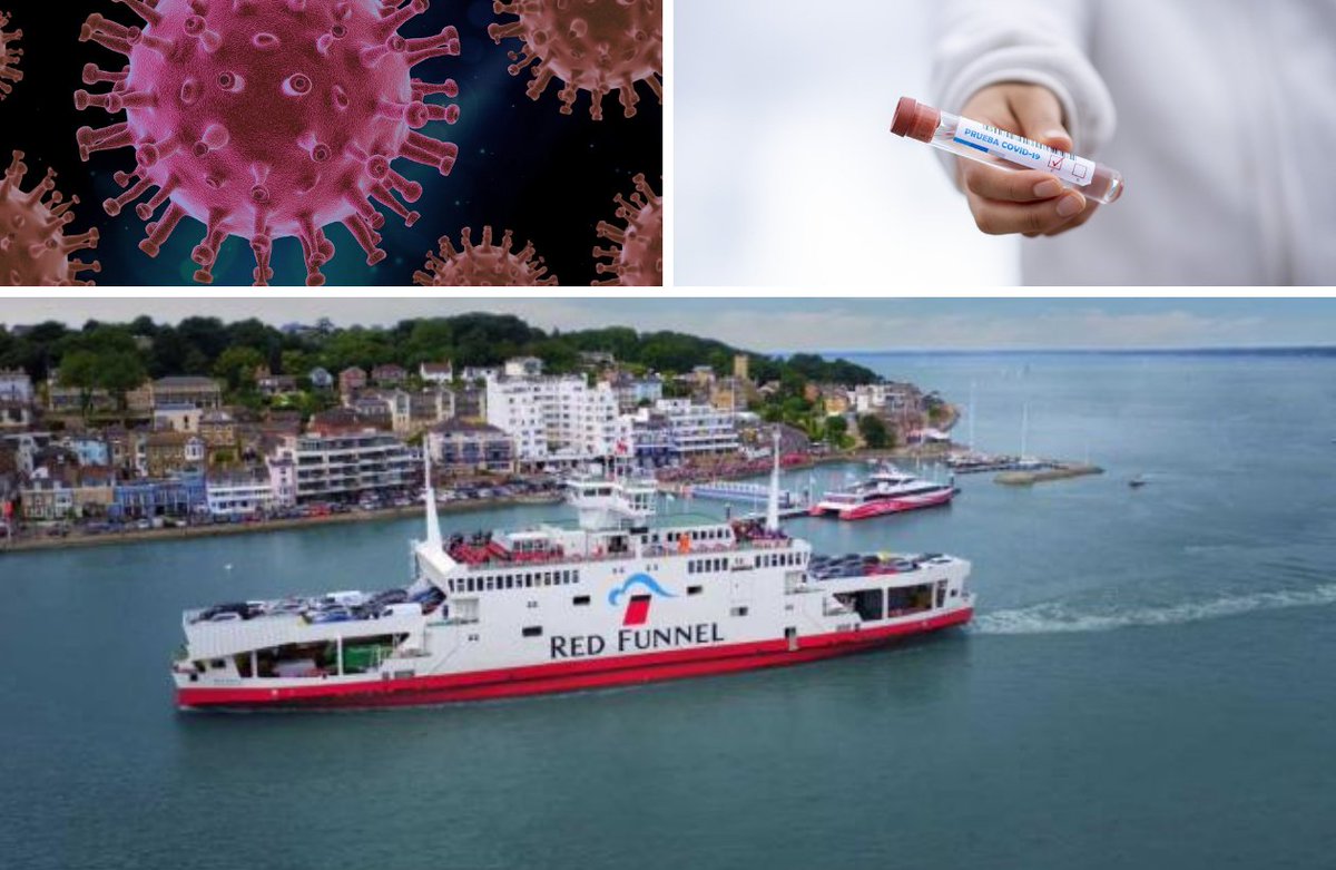iwcponline's tweet photo. #coronavirus #COVID19 test? Head to #Fawley, Islander told! What to do if you need a @RedFunnelFerry and what @IoWBobSeely says about it all... #isleofwight #iwnews #iow Story: https://t.co/JMRRavUdGX https://t.co/Rt9kYAaxLY