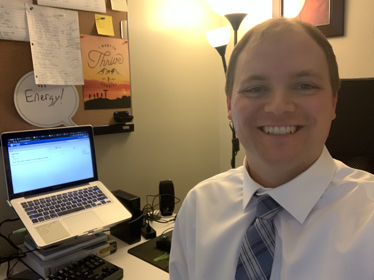 Traceyp_quadbro's tweet photo. First day of Distance Learning Academy with 6th grade! My bedroom/office/gym/recording studio is ready, but my class rosters are not! #ab7firstdayofschool #ab7med https://t.co/2MpIXmzyze