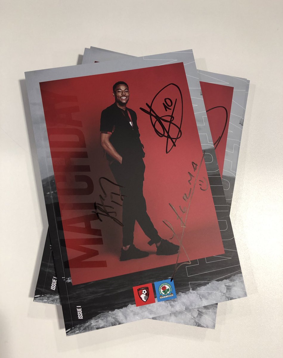 afcb_superstore's tweet photo. 🤩 Competition time 🤩

We’ve got 5️⃣ programmes to giveaway, signed by our three scorers on Saturday 🙌

Just RT to be in the running 📲

#afcb 🍒 https://t.co/GeiyjN2NFF