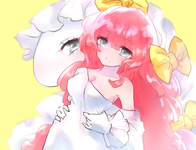 果実酒さん( )宅のヴィオレッタちゃんとじゅりちゃん、お借りしました! 