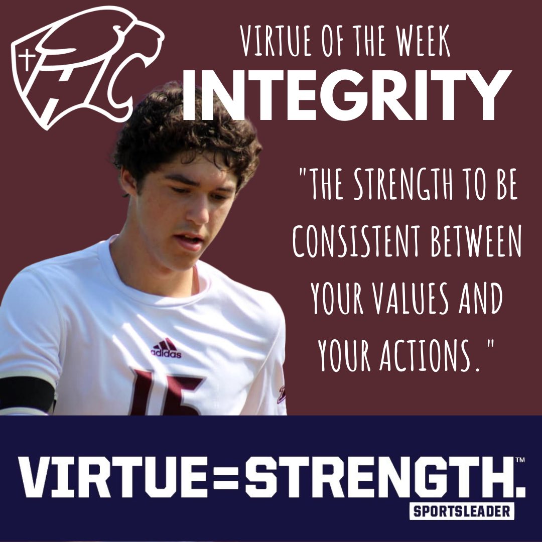 CougsSports's tweet photo. Last week the Virtue of the Week from @sportsleaderusa was Assertiveness and this week our focus with our student-athletes is integrity. #MoreThanSports #GoCougs #CROSSisBOSS https://t.co/P974eFBnVz