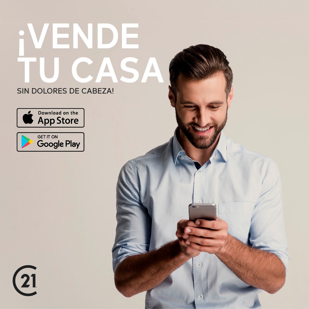 📲 A través de la app CENTURY 21 descubrirás que el proceso de compra o venta de tu casa es muy fácil. Y no tiene por qué ser un quebradero de cabeza para ti... ➡️ Pon la tecnología al servicio de tu casa:
century21app.es
#CENTURY21Canarias #C21Canarias #HacemosTodoPorTi