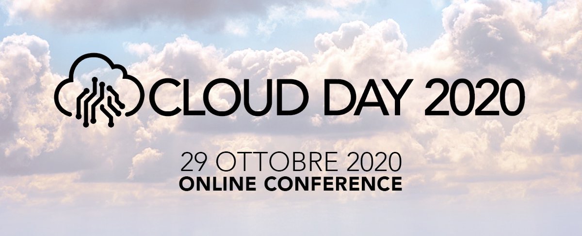 Managed Designs (@bottega51) on Twitter photo Siamo lieti (ed anche un po' orgogliosi) di supportare CLOUD DAY 2020, il maggiore evento tecnico italiano totalmente dedicato al cloud, nella duplice veste di sponsor e relatori con le sessioni di <a href="/andysal74/">Andrea Saltarello</a> ed <a href="/enosrecanati/">Enos Recanati</a>
manageddesigns.it/notizie/61/Clo… Siamo lieti (ed anche un po' orgogliosi) di supportare CLOUD DAY 2020, il maggiore evento tecnico italiano totalmente dedicato al cloud, nella duplice veste di sponsor e relatori con le sessioni di <a href="/andysal74/">Andrea Saltarello</a> ed <a href="/enosrecanati/">Enos Recanati</a>
manageddesigns.it/notizie/61/Clo…