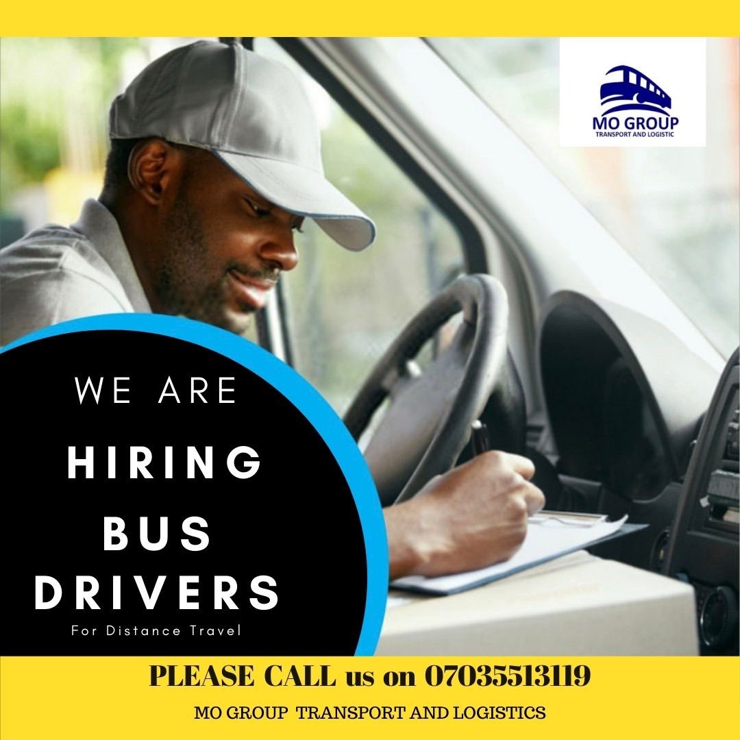 mogroupltd's tweet photo. If you a good driver and based in Lagos precisely In Agege or Mainland and can travel long distance. Contact us 07035513119 https://t.co/rUTdOjNrg6