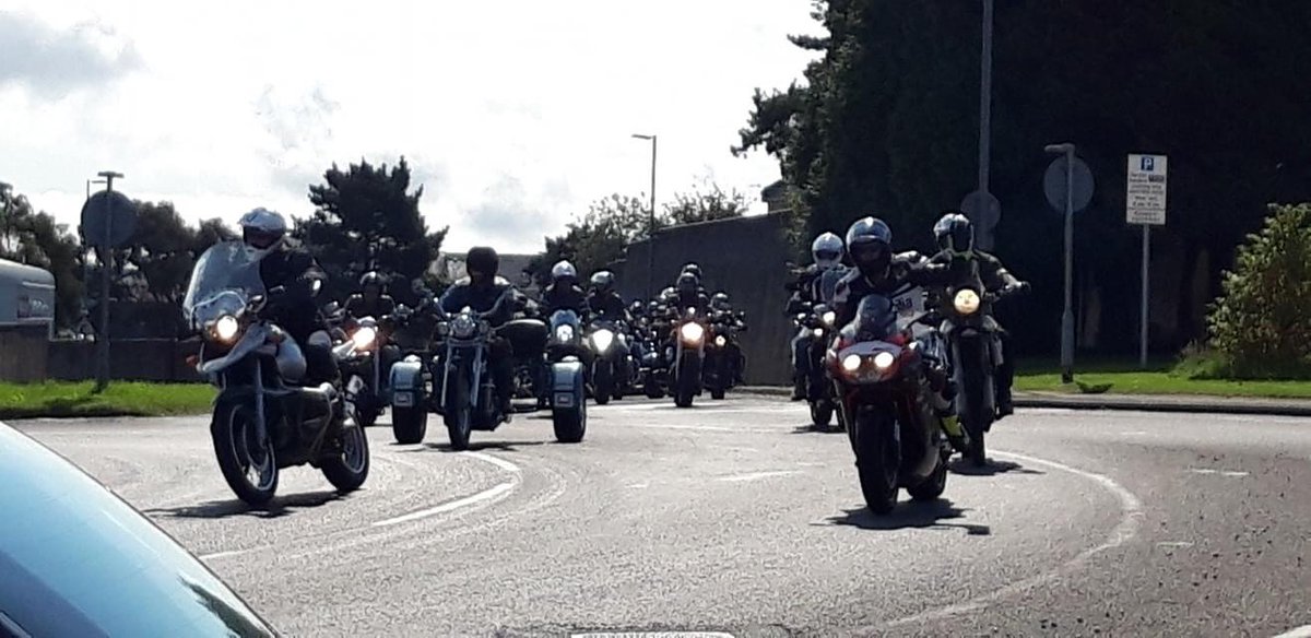 A huge thank you to all the bikers who took part in the Martin Jennings Memorial Ride yesterday. So far the ride out has raised over £6,400 with more donations still coming in! The support from the biker community is hugely appreciated 🙏