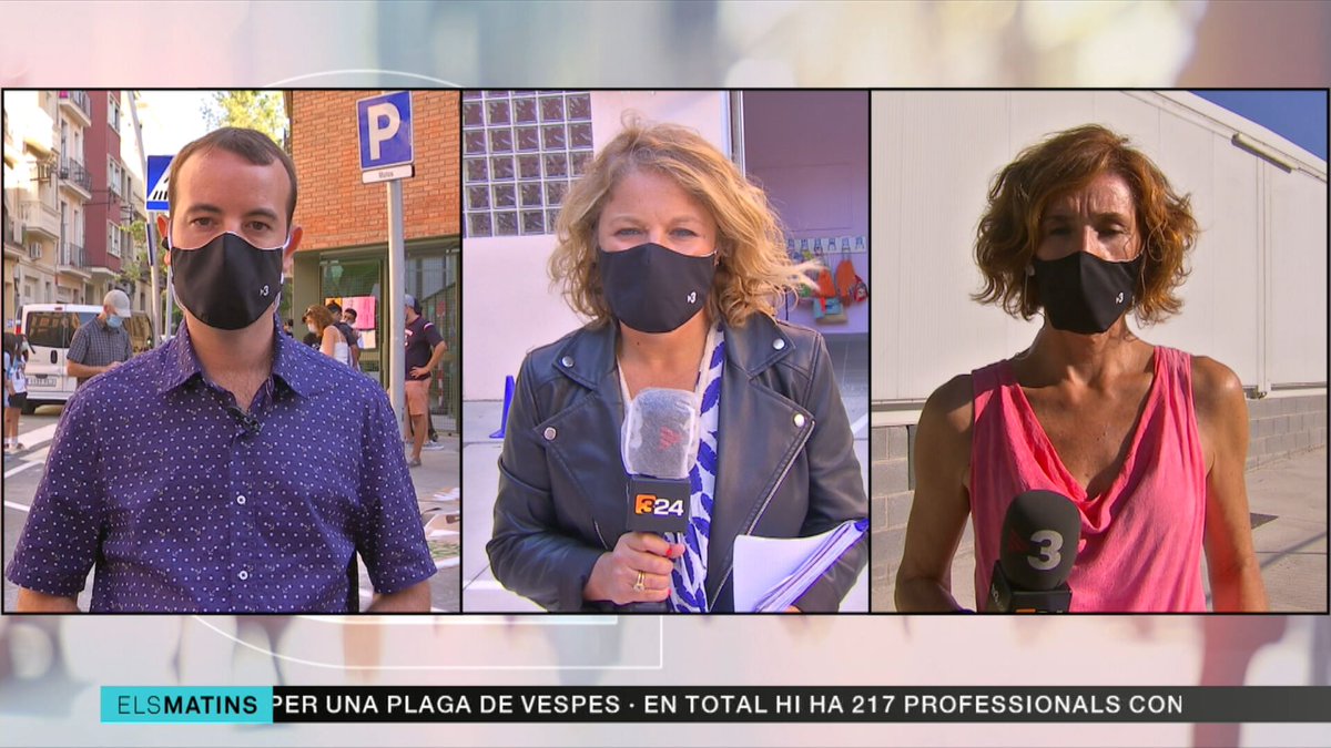 rubencabus's tweet photo. ▶ L'institut-escola Arts, de #Barcelona, ha començat avui les classes d'ESO a mig gas per culpa d'unes obres que no han acabat a temps. Ho hem explicat en directe a @elsmatins https://t.co/W7CoziitVS @AfaArts @AssGrogaSants https://t.co/OR3uJ1ePwW