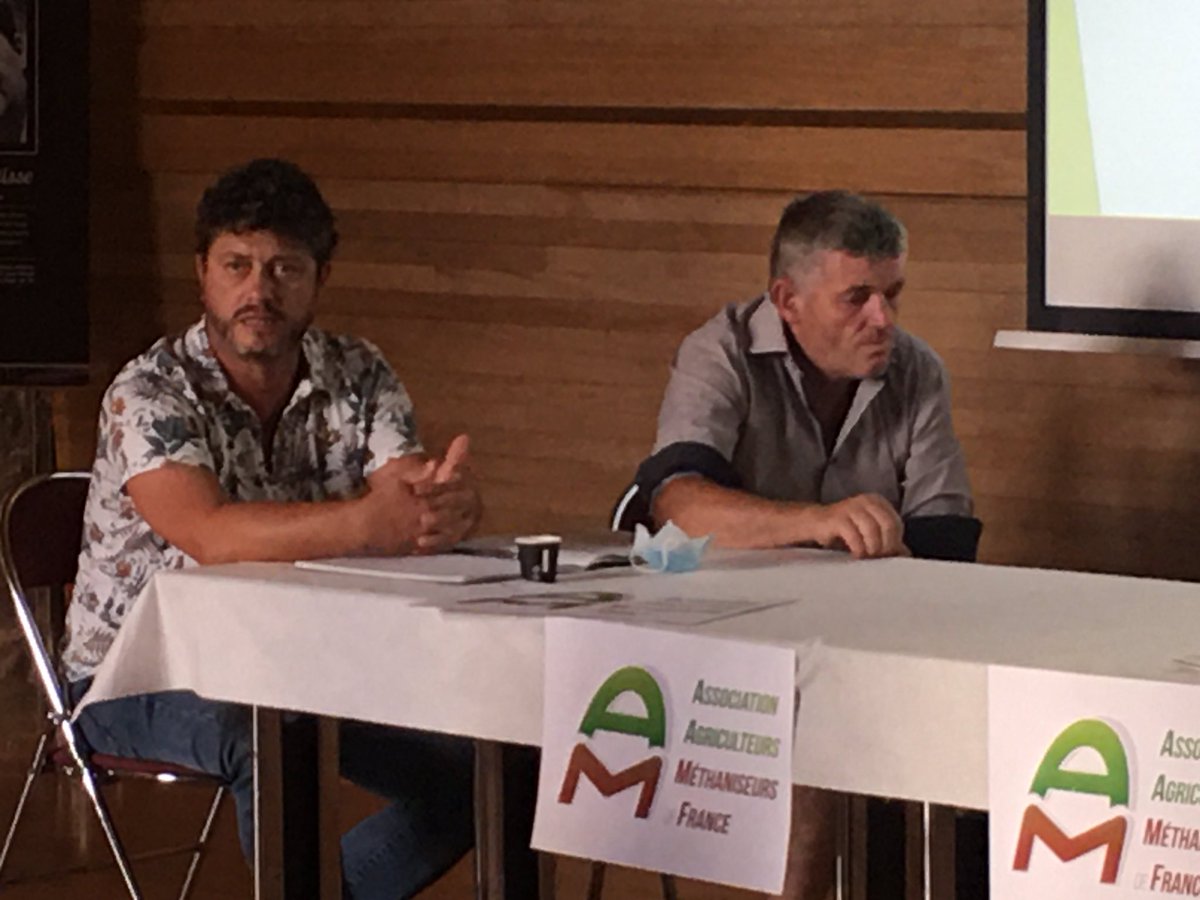 CLeschiera's tweet image. #Methanisation « Les Agriculteurs Méthaniseurs de France demandent que le développement de la methanisation en France se fasse avec les agriculteurs » @GazRenouvFrance @FNSEA @ChLambert_FNSEA @ChambagriFrance @JeunesAgri