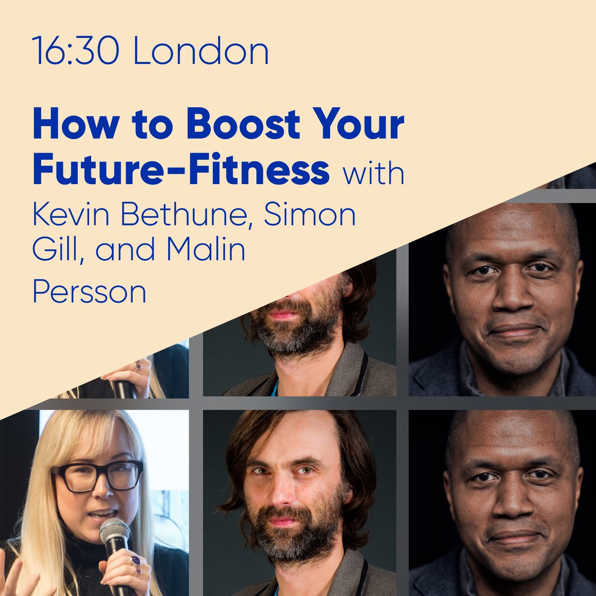 ReDesign Business #Day1
How to Boost your Future-Fitness
18:30 London / 13:30 New York / 02:30 Tokyo
@kevinbethune, Founder &amp; CCO @d_d_and_l
<a href="/skinnybouffant/">Simon Gill</a>, CCO EMEA <a href="/Isobar/">Lara Connor</a>
<a href="/Typecally/">Malin</a>, Product Marketing Manager <a href="/Adobe/">Adobe</a>
 
redesign-business.com
#LDF #redesignbusiness
<a href="/L_D_F/">London Design Festival</a>