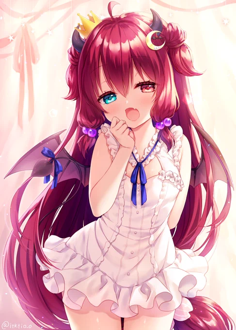 声も喋りもお顔も動きも全部がかわいいよロアちゃん～～ #ロアート #夢月ロア 