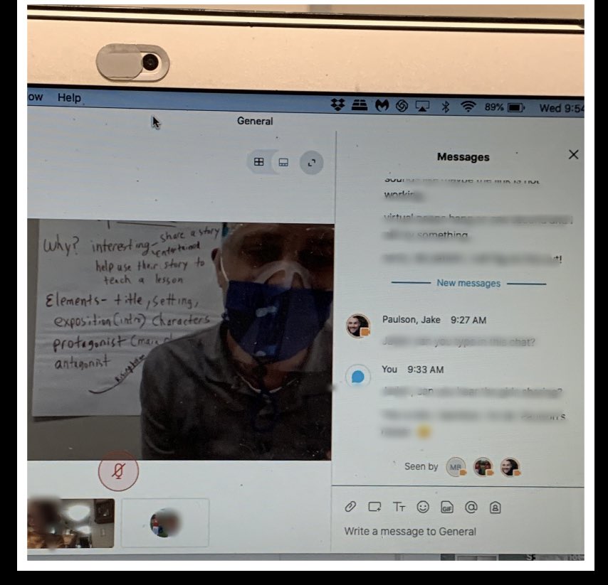 wendy_ham4's tweet photo. A privilege to collaborate and work alongside @jdp17kc as we learn more and fine tune intervention practices in a hybrid model. Already digging into his first Comprehension Focus Group unit in realistic fiction. Amazed by all our teachers’ resilience and drive. #sdwlit #CIM https://t.co/AIvPm4L1OQ
