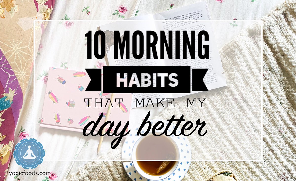 YogicFoods's tweet photo. Check out the blog https://t.co/T13pdOOrtj where I’m sharing morning habits that made my days better. Hope to inspire you! Great #tips for busy moms | #Morninghabits before school | #Morningroutine before work |  #yogicfoods #yogicdiet #MondayMotivation #BackToSchool #work https://t.co/6mAIQkOFaQ