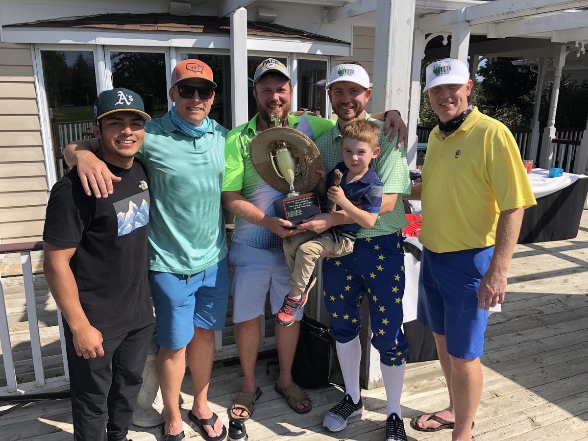 CoachNortonNCC's tweet photo. It was an awesome day at the 25th Annual Craig E. Fischer Memorial Golf Outing - 91 golfers was our most ever! Congrats to the Champs at 12 under par. #FearTheBird  #FischerMemorial https://t.co/jd3eF9H8XW