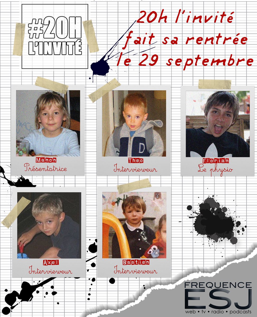 Le retour de l'émission politique de Fréquence ESJ, c'est le 29 septembre, et toute l'équipe est prête pour sa rentrée ! https://t.co/EEJlRzBieV