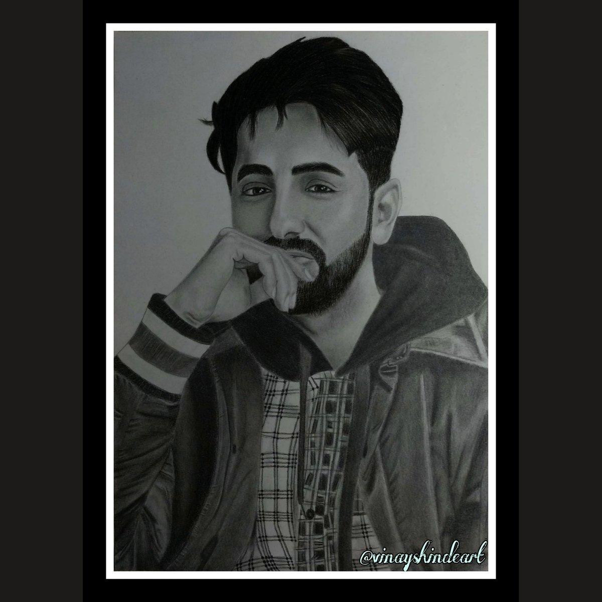 ShindeArt's tweet photo. Happy birthday..!!  @ayushmannk ❤😎
Here's a PENCIL SKETCH made by me... 💥
#AyushmannKhurrana #HappyBirthdayAyushmannKhurrana #Pencildrawing #pencilsketch #pencilart #FANART https://t.co/J7fso0gQ38