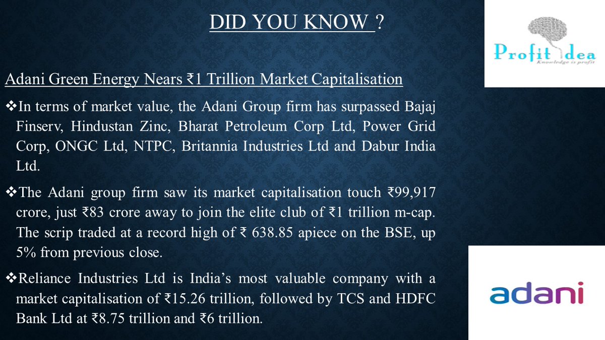 Deepakp52679145's tweet photo. #didyouknow 
#factsmatter 
#marketcap
#profitidea
@varun23oct @Dishantsingla2 @PRATIBHMANCHAN1 https://t.co/63SQvfM2Pi