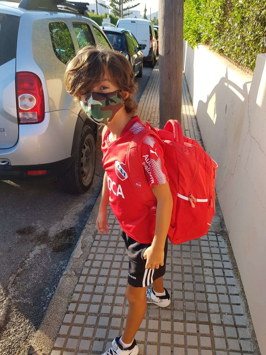 Vuelta a la escuela después de 6 meses, y vas #todorjo