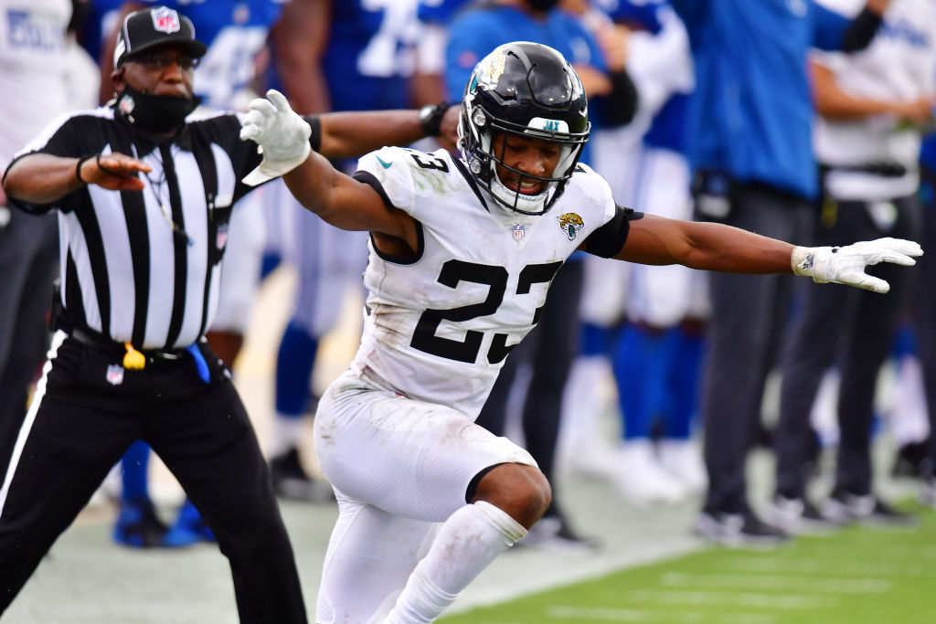 PFF's tweet photo. Most Forced Incompletions in week 1: 
🔹  CJ Henderson - 4 

No other player had more than 2. https://t.co/CGOtUmsT7N