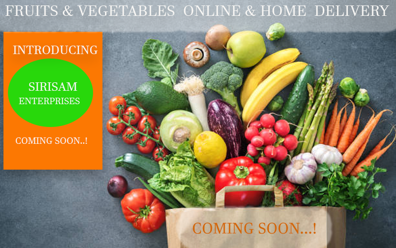 #onlinegroceries-fruits&vegetables are coming soon...!
#IloveFarming,#HelpFarmers,#servefarmerssavenation,#farmingwithpassion,#softwarefarming,#ITfarming,#orgonicfarming,#modernfarming,#educationfarming,#farmingtechniques,#educationfarming,#farmingemployeement,#farmersaviour,