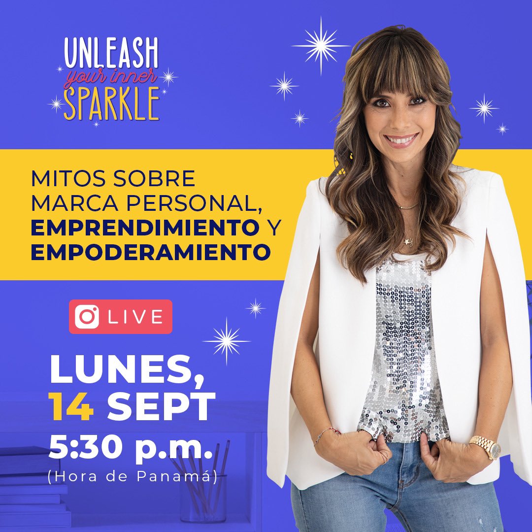 yaelbern's tweet photo. ESTO ES HOY ! si quieren oír y sumar nuevos conceptos sobre empoderamiento y emprendimiento con #MarcaPersonal y botar algunos viejos que no aportan ni suman ya a los nuevos Comienzos, los invito al LIVE desde mi cuenta de IG @yaelbern 

Let’s Glow Crazy !! ✨✨ https://t.co/d0cYNsTvac