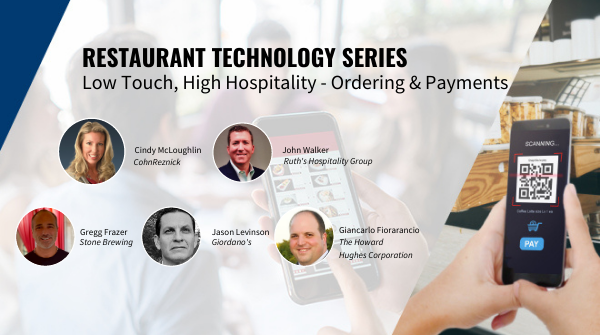 CohnReznick's tweet photo. This week kicks off our Restaurant Technology Series. Listen as leading hospitality operators discuss the adoption of new ordering and payment technologies that are having a positive impact on the guest journey. https://t.co/nPq5Yg9wE6 #CRWebinars #Tech4Restos https://t.co/6yxOnpXntI