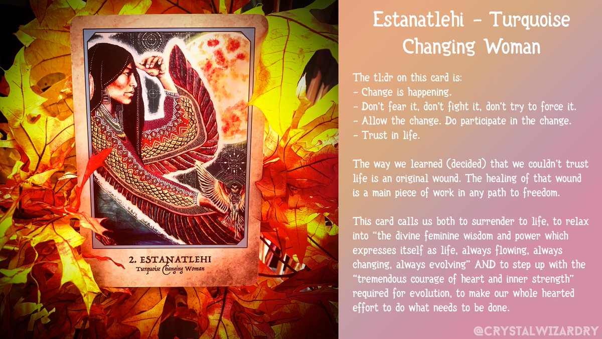 CrystalWizardry's tweet photo. ❓ Oracle question: What is humanity’s main objection to having a better experience of life & the world now?
#earthwarriorsoracle #tarot #tarotreading #oraclereading #witchcraft 🧙♂️ #crystalwizardry https://t.co/1qiSayfih7