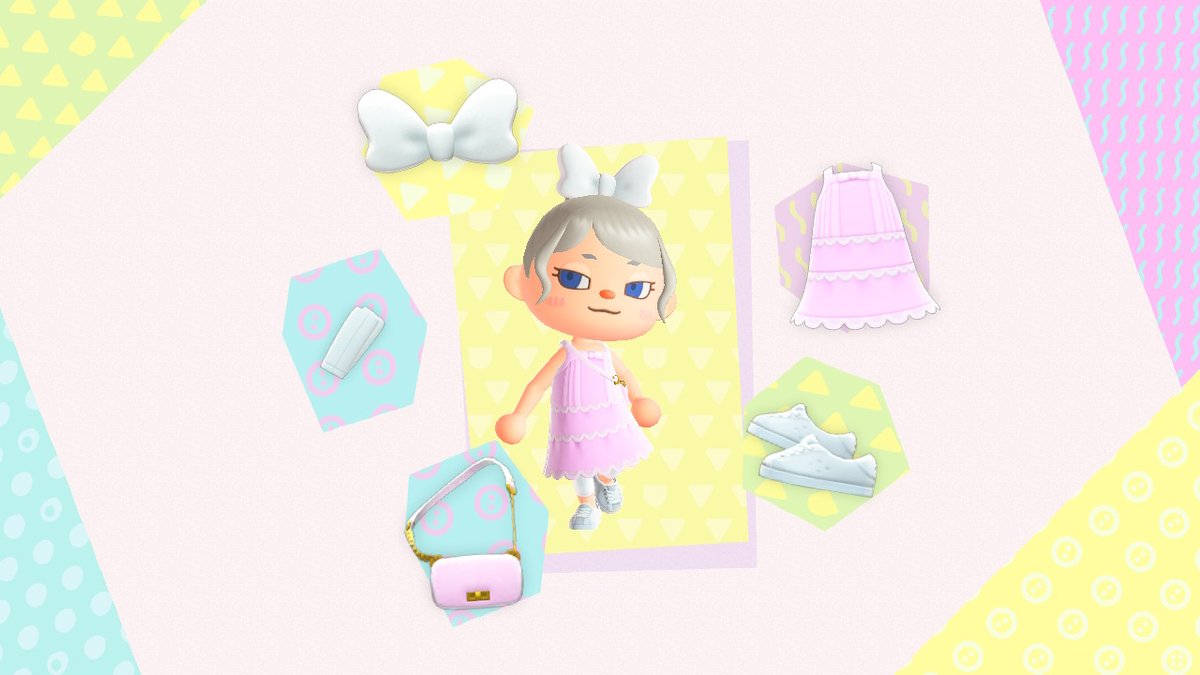 acnhloren's tweet photo. Look at me playing animal crossing :O https://t.co/Q9tvYTfTp7