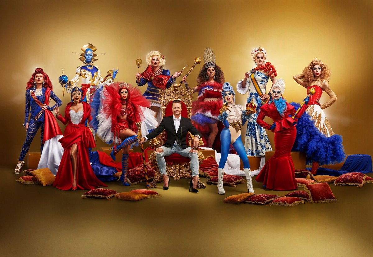 _JamesGtfo's tweet photo. Now that I’m back I can finally say how proud I am of @RoemService for making it on Drag Race Holland. I’ve been a fan for so long and always knew your talents would help you achieve so much. I can’t wait to watch the show #TeamRoem https://t.co/LwcGKKUOfL