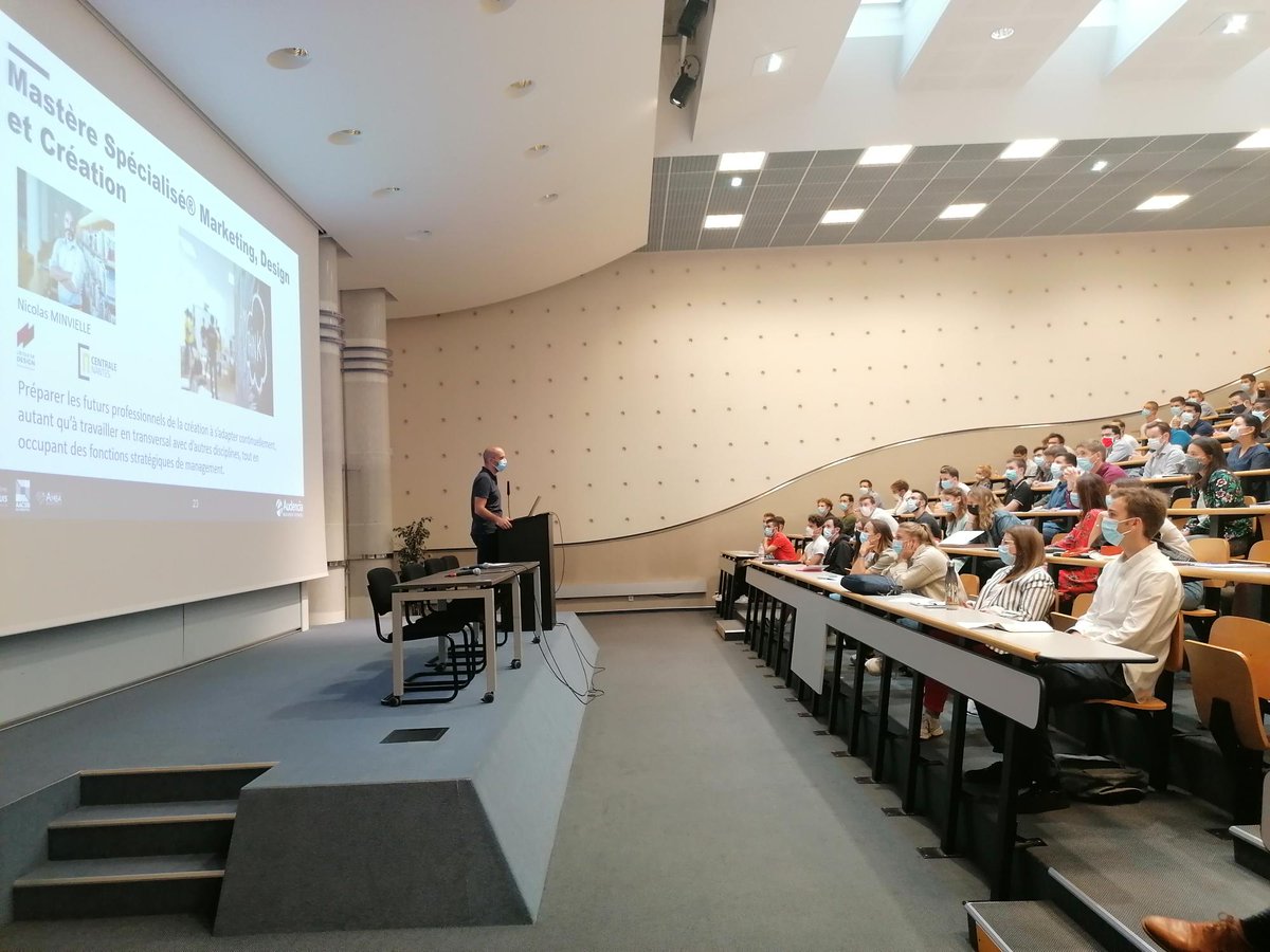 #Rentrée - C'est le début d'une belle aventure <a href="/audencia/">Audencia</a> pour les étudiants du Mastère Spécialisé Marketing, Design et Création. <a href="/Nicolasminv/">Nicolas Minvielle</a> et toute l'équipe @ms_audencia souhaitent la bienvenue aux étudiants de la promotion 2020/2021! Une année riche en projets est à venir🙂
