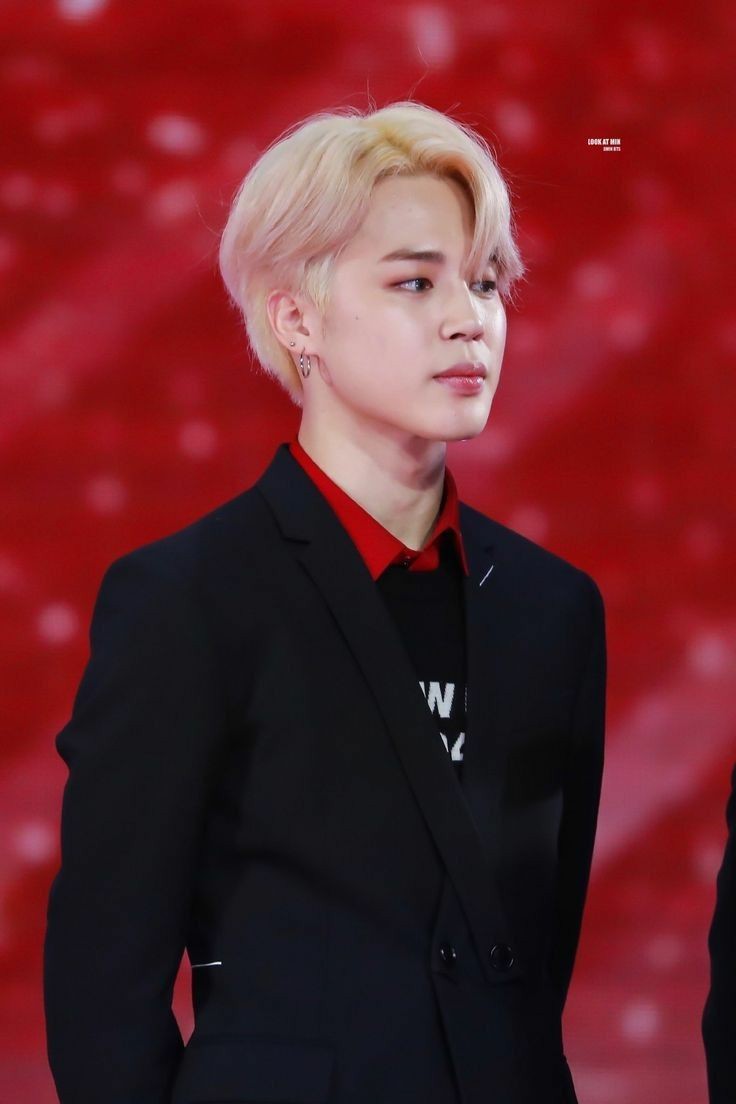 jimin being natural blonde — a needed thread