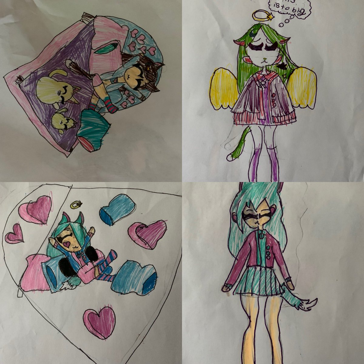 kungfumom3's tweet photo. Our budding artist #8isgreat #futureIllustrator #LKE https://t.co/ziiA50Op7v