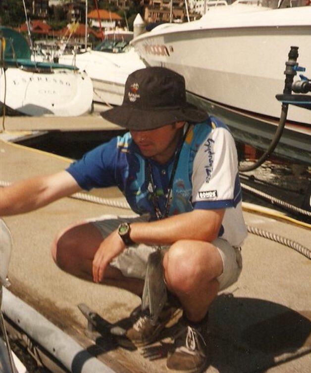 davidmajarich's tweet photo. 20years ago #Sydney2000 #Olympics kicked off. 1st job = Venue Logistics Manager at Sailing venue on Sydney Harbour for #SOCOG #MySydney2000 memories:
Medal Ceremony Rehearsals 🥇🥈🥉
Running with Olympic Torch 🔥 🏃
Busy working🤪 📚
Dad visiting the venue 👍🏼🚙
Great times.. https://t.co/B25Dbh8kYk
