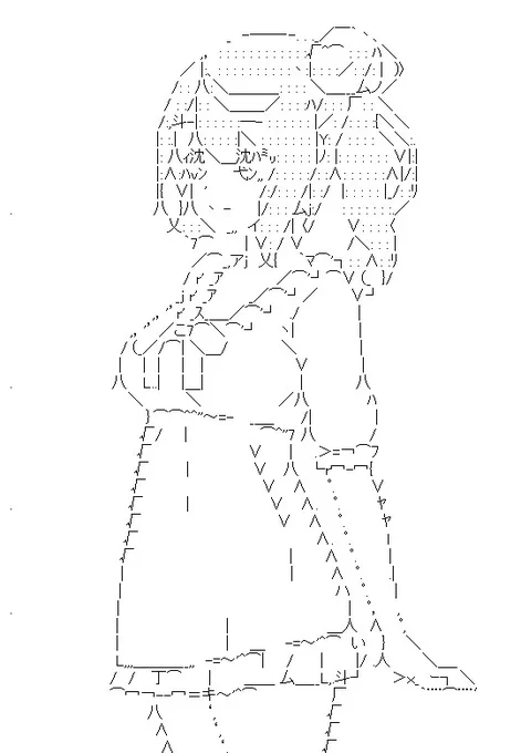 ささらさん。依頼物です
ささらさんの立ち絵のAAも作りたいなぁ
#さとうささら 