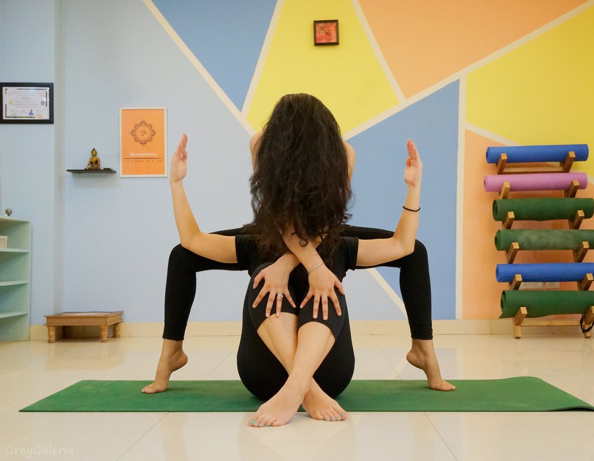 PranamayaY's tweet image. #posturealignment #yogaasanas #acroyoga #yogaschool #teachertraining