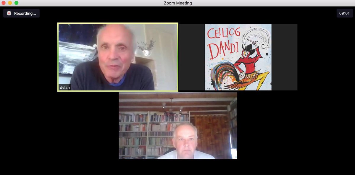 Recordio heddiw! Sgwrs rhwng Dylan Iorwerth a Daniel Davies am ei gyfrol ddiweddaraf Ceiliog Dandi. Cadwch lygad! 

<a href="/celfgolwg/">Celfyddydau Golwg</a> <a href="/CylchgrawnGolwg/">Cylchgrawn Golwg</a> <a href="/Golwg360/">Golwg360</a>