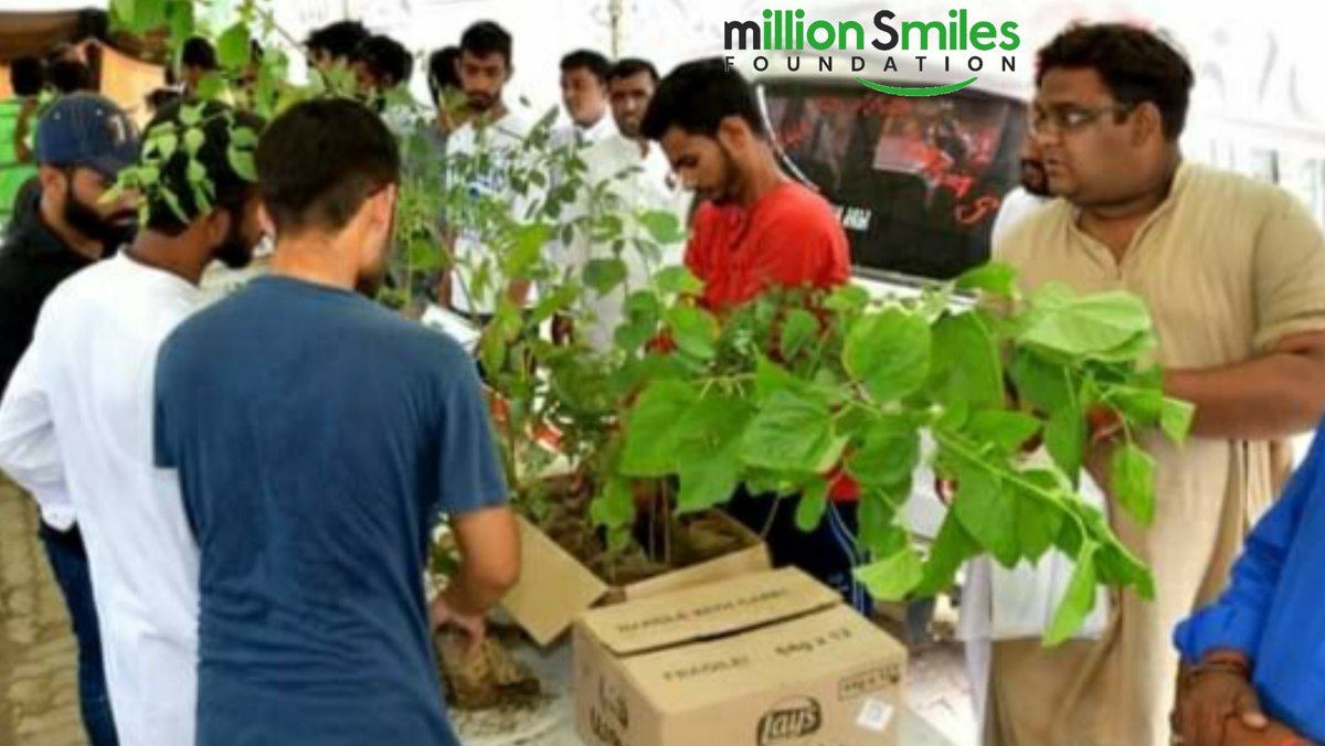 MSfoundationPK's tweet photo. GREEN PAKISTAN with #MillionSmiles !

Our Team #Gujranwala distributed 6OO plants and took part in this beautiful initiative of making our Homeland green and breath Fresh by #MillionSmilesFoundation.

As a Human, it is our responsibility to plant more trees. https://t.co/vEqwSwplwE