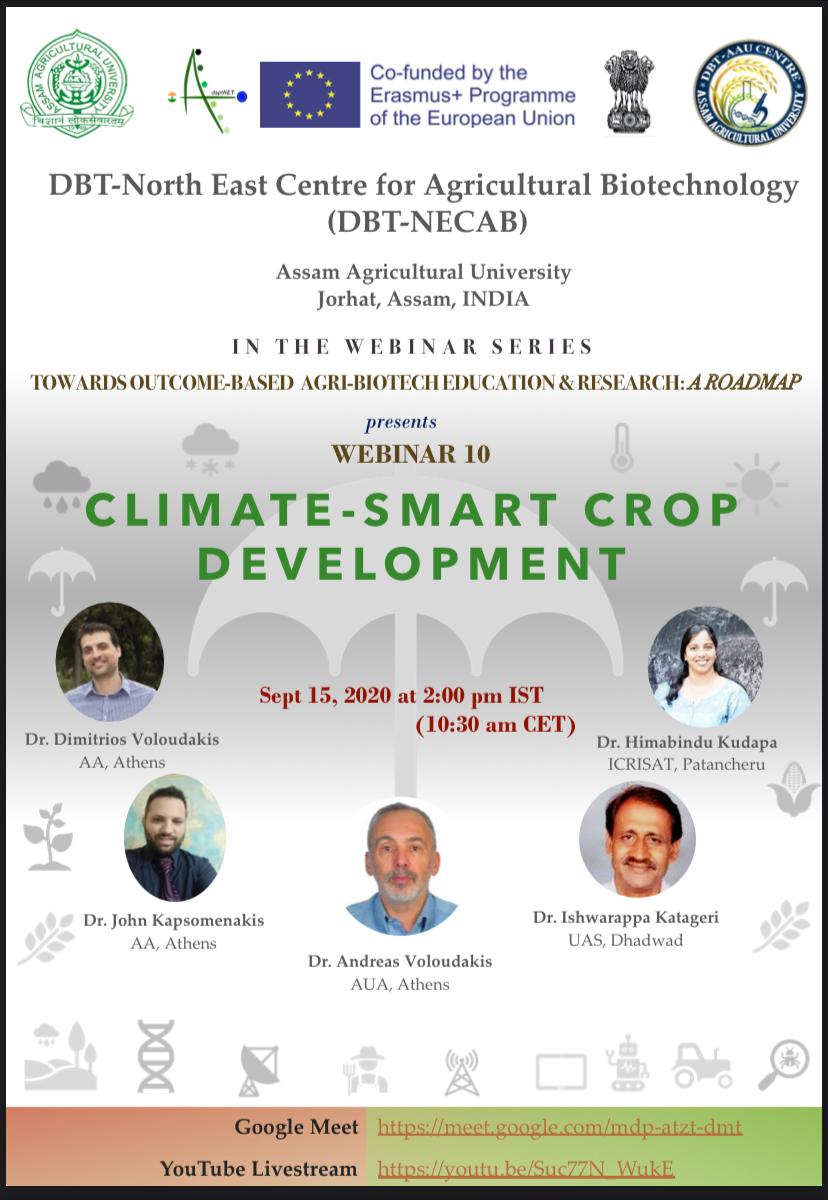 DBT-NECAB, Assam Agricultural University, Jorhat tweet media