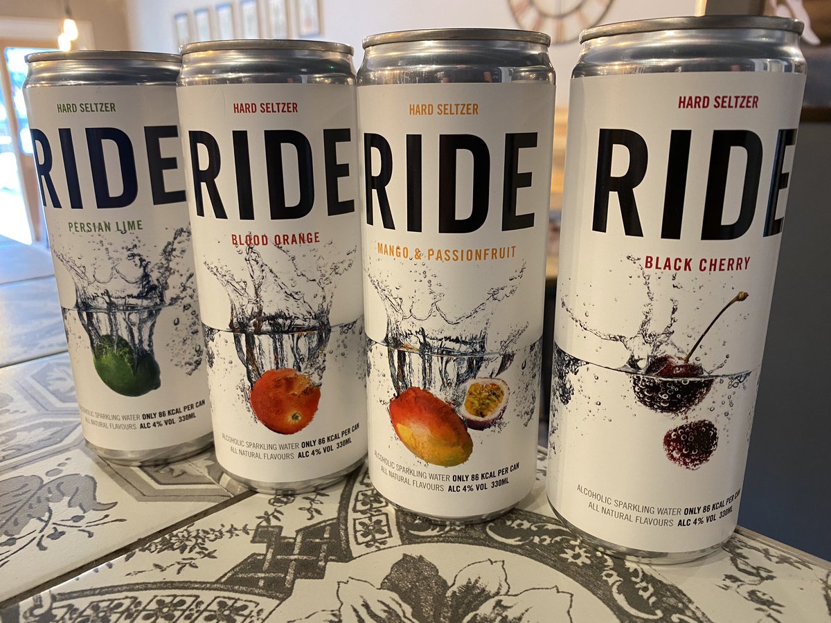 theoneeyedstag's tweet photo. Low calorie hard seltzer’s from @RideDrinks! A little tester selection courtesy of @AllendaleBrewCo. https://t.co/1ztujRfXbp