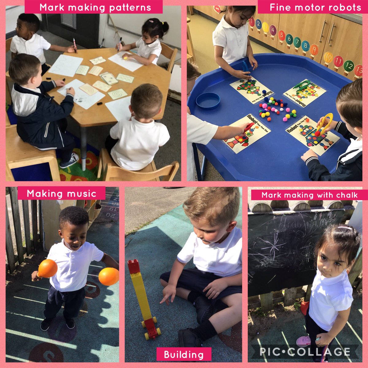 croxtetheyfs's tweet image. #nurseryfun #workinghard @CroxtethC 🤖 👷‍♂️✍️🥁