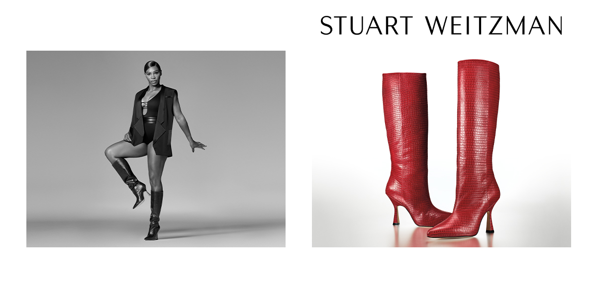 StuartWeitzman's tweet photo. Introducing the Fall 2020 Campaign: SW global spokeswoman @serenawilliams returns to star in our new campaign wearing the boldest boots of the season, including the #PARTON boot. #SerenaWilliams #SWFall2020 #SWWomen #StuartWeitzman
Shop the campaign edit: https://t.co/7Ar6Bnvlge https://t.co/oGmmyX0rL4