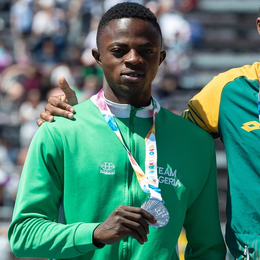 NigeriaOlympic's tweet photo. Happy birthday to #TeamNigeria's @youtholympics 2018 100m silver medalist and 1X African Youth champion ALABA AKINTOLA.
All the best champ. 🥳🇳🇬❤️
#Athletics #YouthOlympics #SprintNation #BirthdayBoy #buenosaires2018 #Nigeria https://t.co/rbiQZ9kQpz