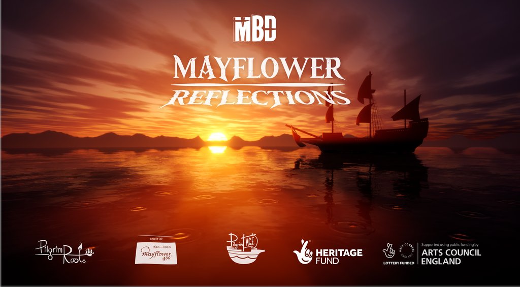 MBD_VR's tweet photo. Throughout the creation of #MayflowerReflections, we have been lucky to work with some brilliant partners to bring this story to life, including @Mayflower400UK @PilgrimRoots and @DiscoverGains helping us to bring this story to life.

#ACESupported https://t.co/9Td6BSE1WV