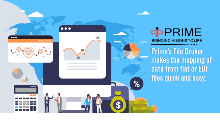PrimeTGI's tweet image. Prime’s File Broker, a file management platform, acts as a centralized integration hub with any-to-any graphical data mapping. To learn more, click below. #financialservices #filemanagementplatform #EDI primetgi.com/prime-file-bro…