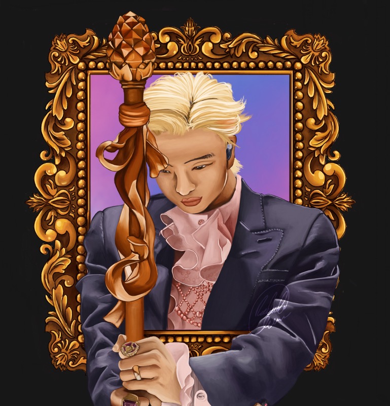 RachaelW_Art's tweet photo. "Drink in one hand, Thyrsus in the other"
It's a few days late but 2019 MMA's Namjoon complete with Thyrsus! Belated happy birthday, RM!
#HappyBirthdayRM #RMoClock #BTS #btsfanart https://t.co/gzL39jj1Lm