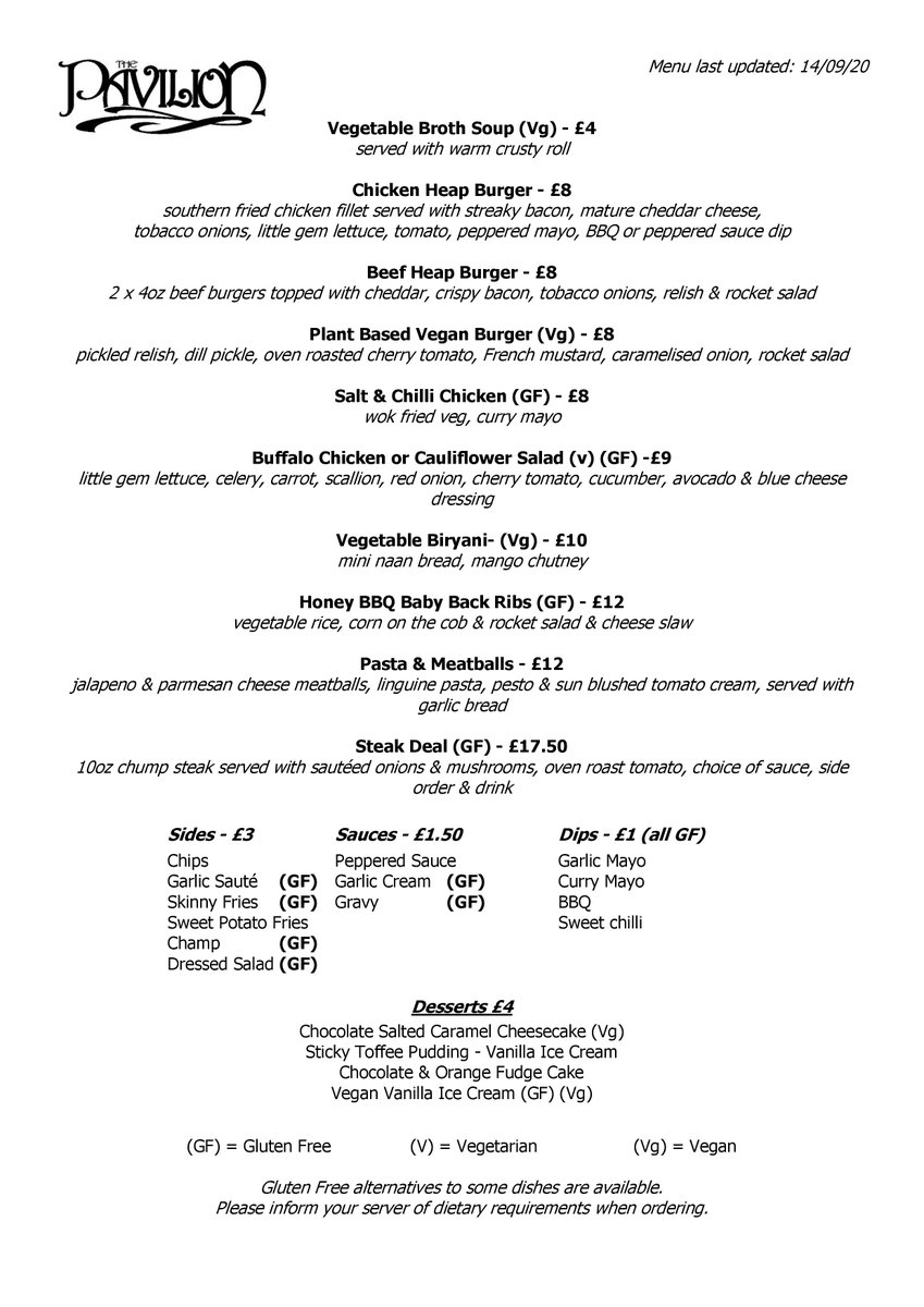 Our Eat Out To Help Out 25% off discount starts today! Check out our new current menu below and book a today via ResDiary today: 

resdiary.com/restaurant/the…