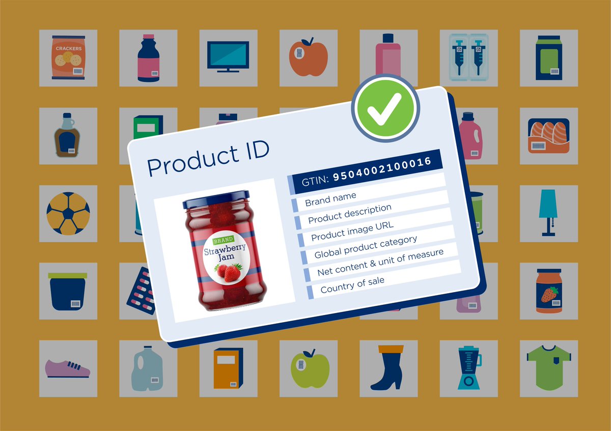 #VerifiedbyGS1 enables brand owners, retailers, and marketplaces to easily authenticate and verify the identity of every product in the world. Learn more: gs1.org/services/verif…
#ProductData
