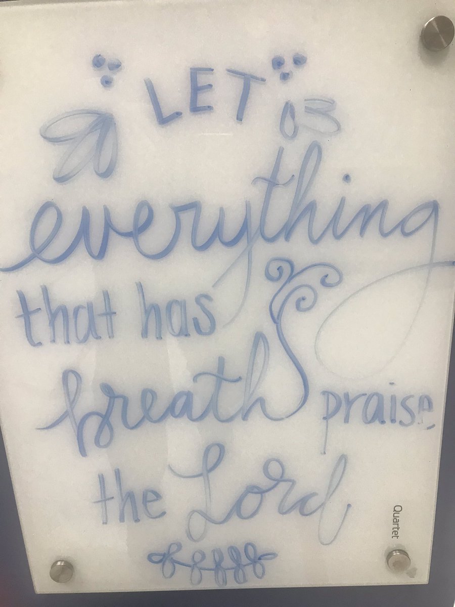 LynnaeMorris's tweet photo. What a great reminder our 5th grade teachers @GRACERaleigh had posted for their kiddos (and principal, too) to see first thing this morning! So grateful for my “village!” #TrulyBlessed #MondayMood https://t.co/xrvHncLqQC