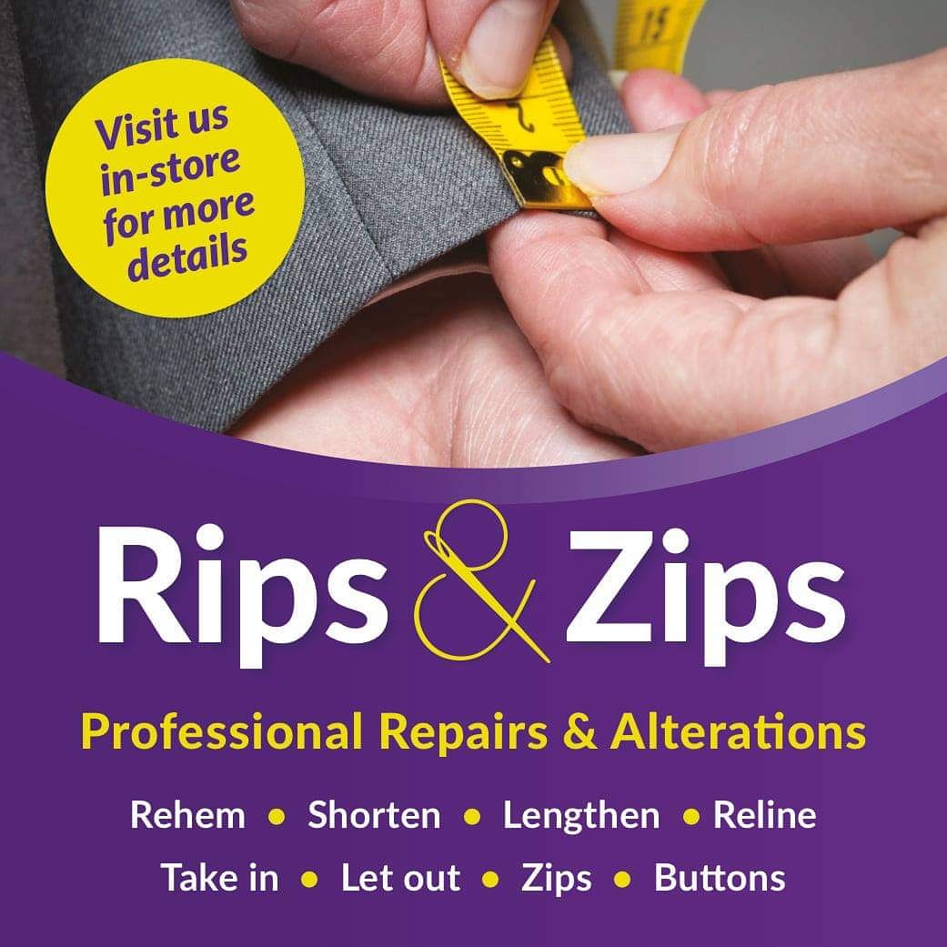 Johnsonsasda's tweet photo. All our branches offer a Repairs and Alterations service, Come and get your rips and zips sorted today 😁

#tameside #ripsnzips #repairsandalterations https://t.co/9lA2N8qMBG